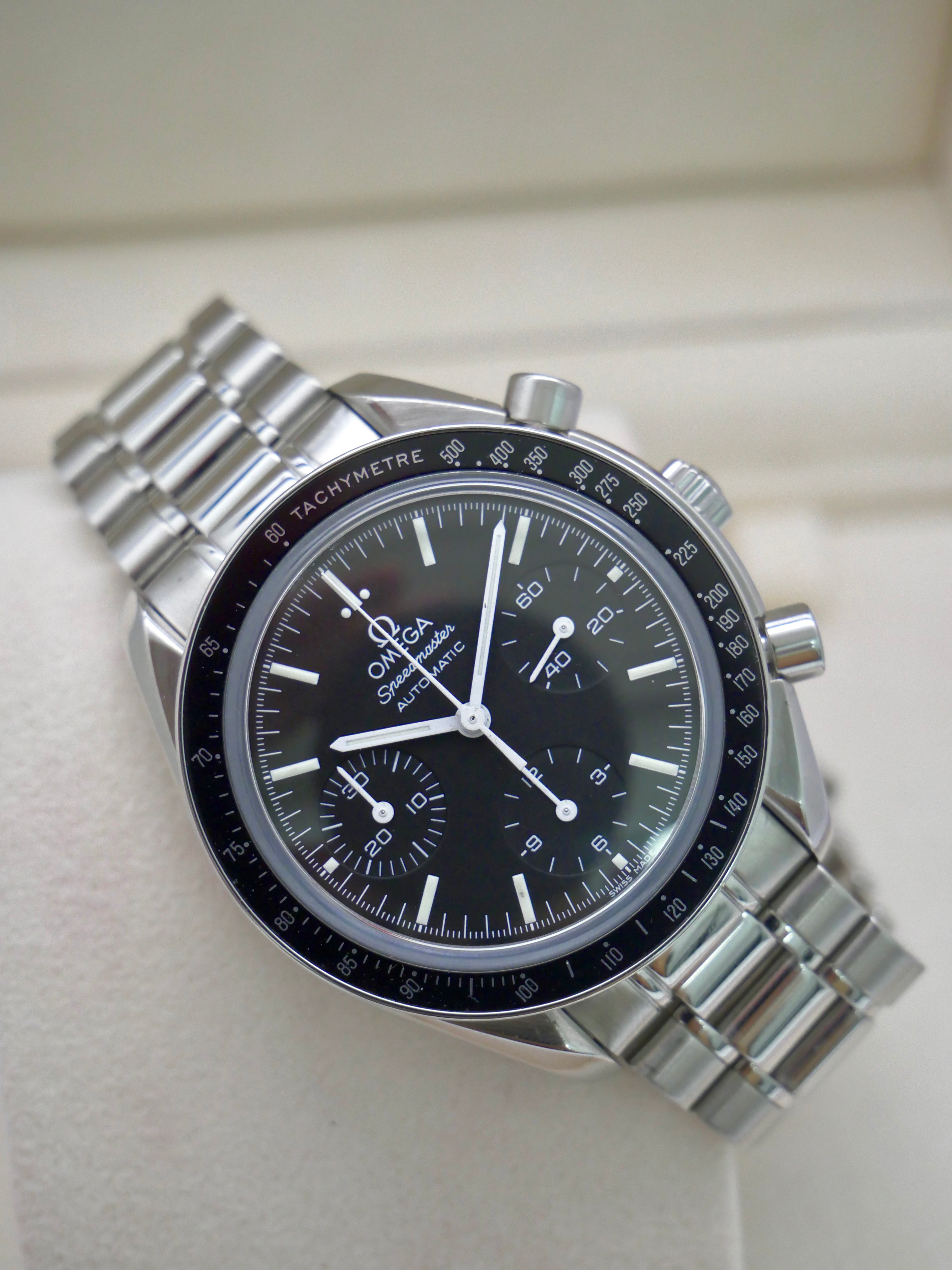 Omega Speedmaster Reduced Safira