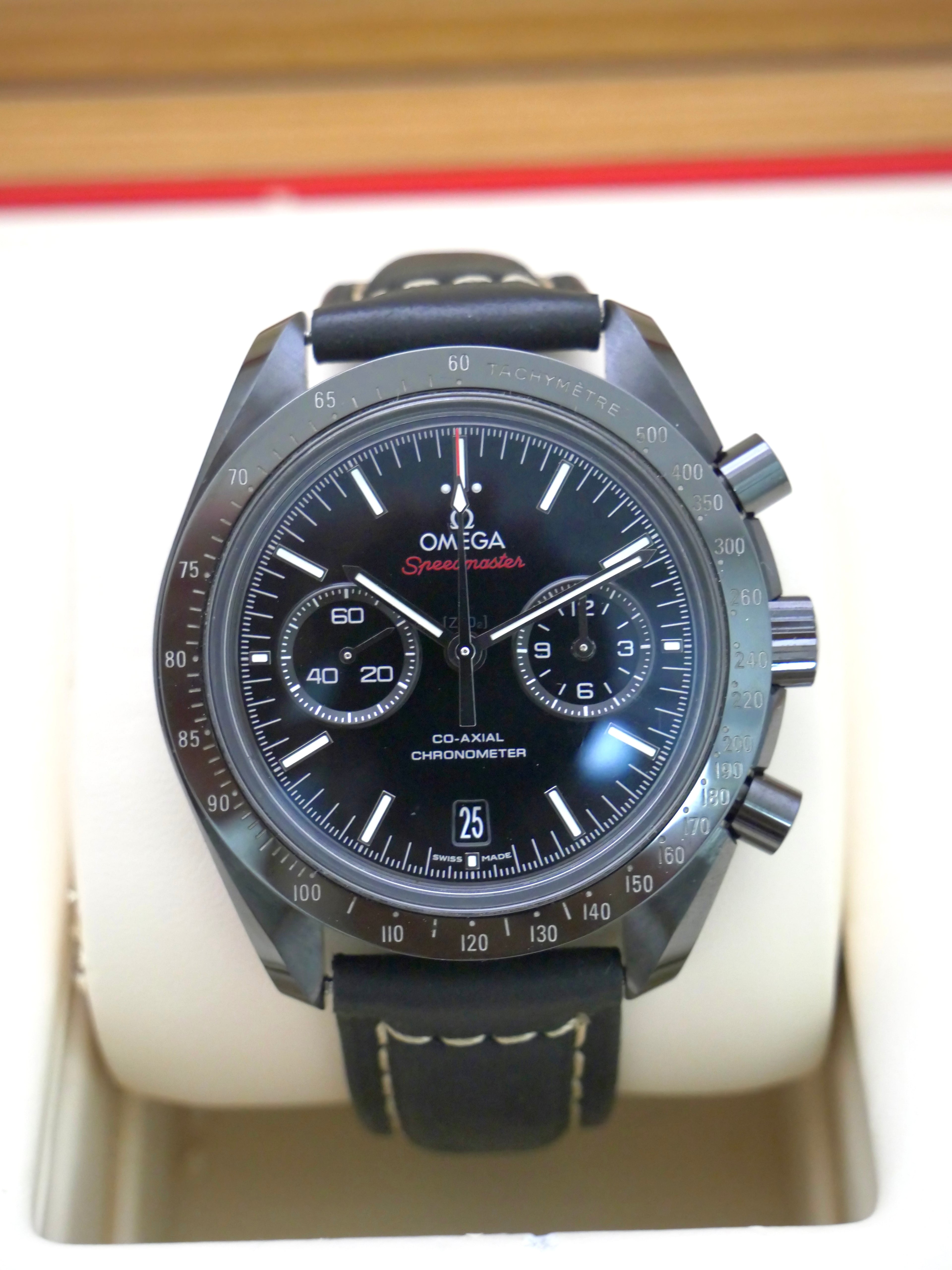 Omega Speedmaster Dark Side